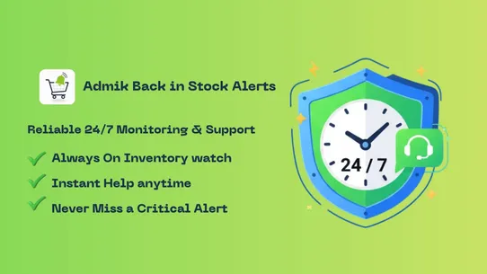 Admik: Back In Stock Alerts screenshot