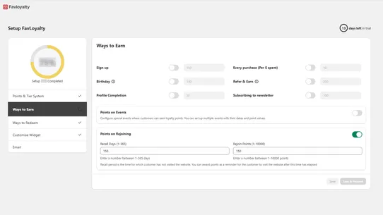 Favloyalty screenshot