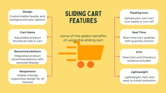 Modern Sliding Cart Drawer screenshot