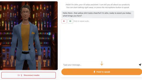 Sales Bott screenshot