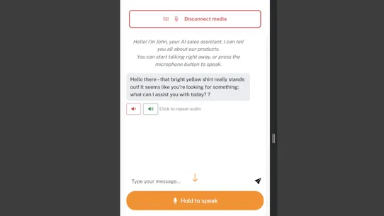 Sales Bott screenshot