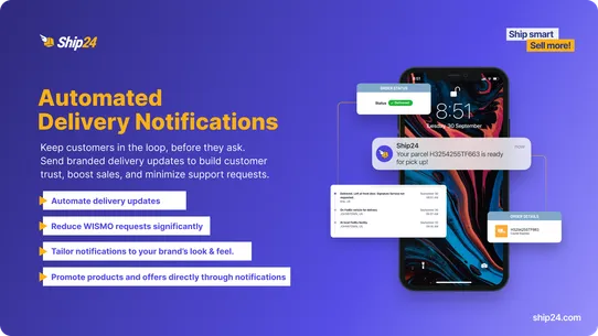 Ship24 Order Tracking screenshot
