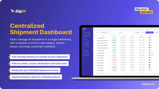 Ship24 Order Tracking screenshot