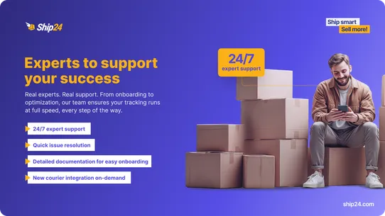 Ship24 Order Tracking screenshot