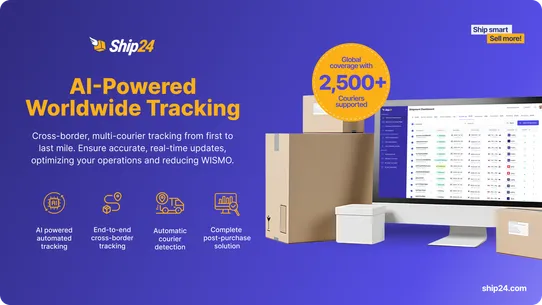 Ship24 AI Order Tracking screenshot