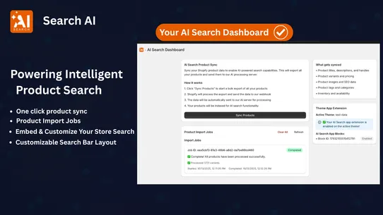 AI Search ‑ TM screenshot