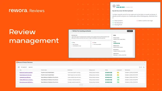 Rewora Product Reviews screenshot