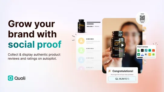 Quoli ‑ Product Reviews &amp; UGC screenshot