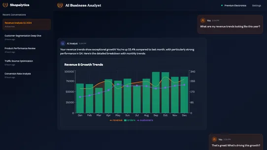 Shopalytics screenshot