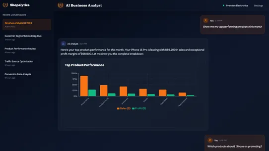 Shopalytics screenshot