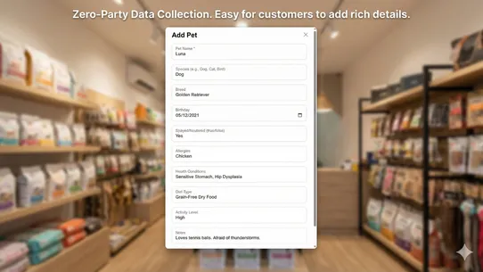VitalityNode Pet Profiles screenshot
