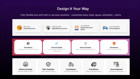 ShopVisual ‑ Feature Icons screenshot