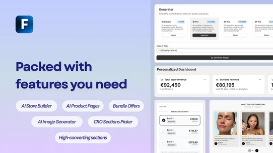 Forge: AI Store Builder screenshot