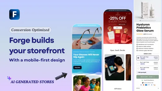 Forge: AI Store Builder screenshot