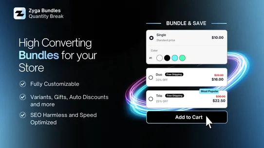 Zyga Bundles &amp; Quantity Break screenshot