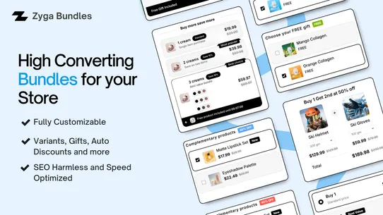 Zyga Bundles &amp; Quantity Break screenshot
