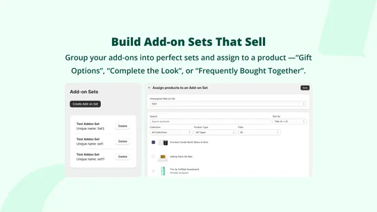 HD ‑ Product Addons screenshot