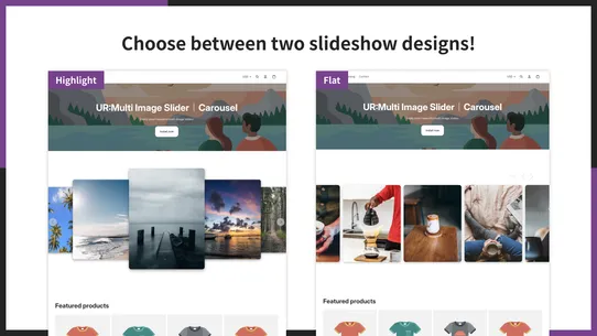 UR:Multi Image Slider｜Carousel screenshot