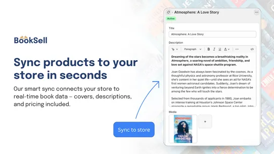 BookSell ‑ Book dropshipping screenshot