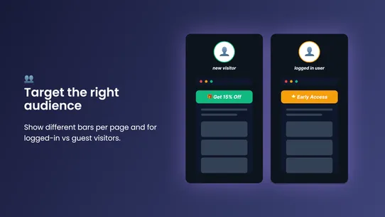 Matat Announcement bar screenshot