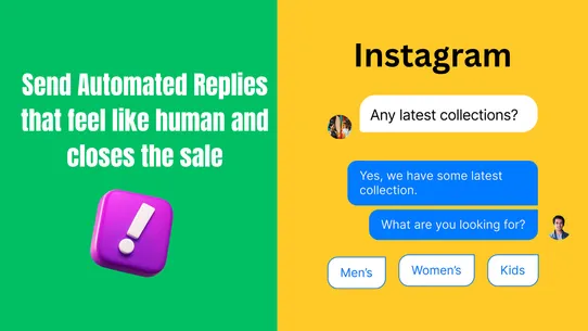 InstantDM Instagram Auto sales screenshot