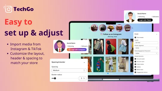 TechGo Instagram Feed &amp; Reels screenshot