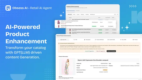 ObsessAI ‑ Retail Agent screenshot