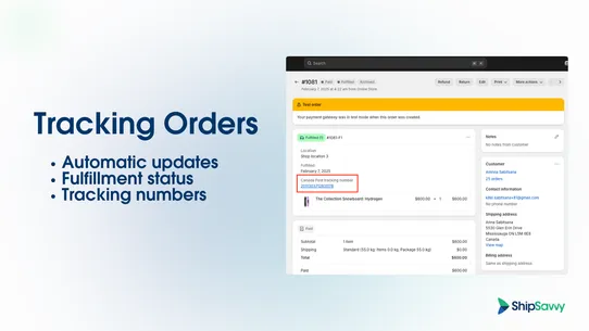 ShipSavvy CrossBorder Shipping screenshot