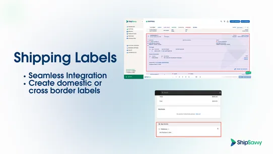 ShipSavvy CrossBorder Shipping screenshot