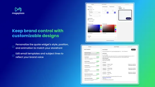 MP Request a Quote (RFQ) screenshot