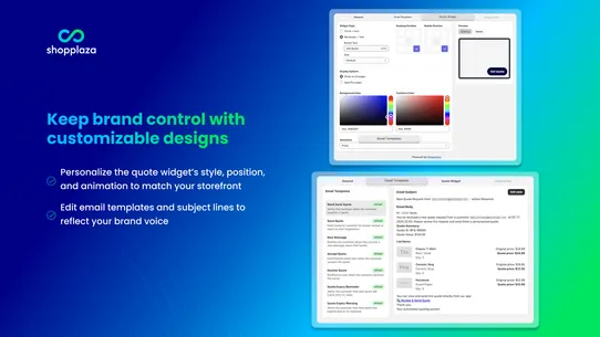 SP Request a Quote (RFQ) screenshot