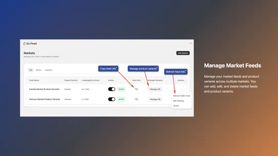 Go Feed: Google Merchant Sync screenshot
