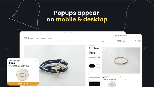 Pretty Sales Pop Up ‑ Popups! screenshot