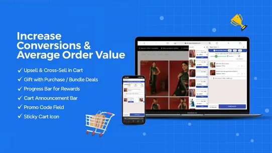 Upcart‑ progressbar &amp; upsell screenshot