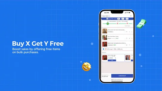 Upcart‑ progressbar &amp; upsell screenshot