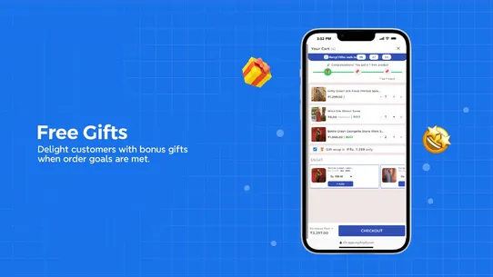 Upcart‑ progressbar &amp; upsell screenshot