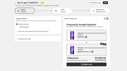 XB: Free Gifts BOGO &amp; BXGY screenshot