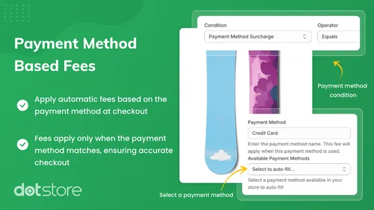 Dotstore Extra Fees Manager screenshot