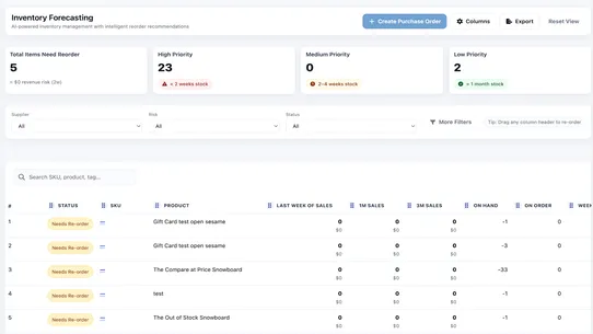 Tideway AI screenshot