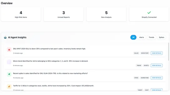 Tideway AI screenshot