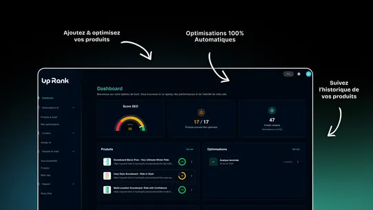 UpRank – SEO 100% Automatisé screenshot