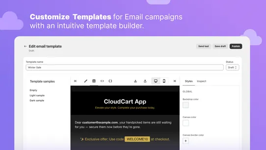 CloudCart — Cart Drawer screenshot