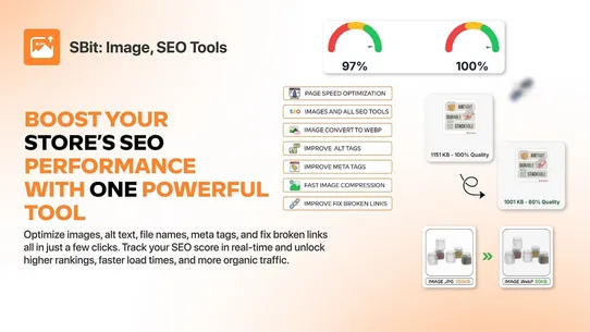 Sbit: Image SEO Booster screenshot