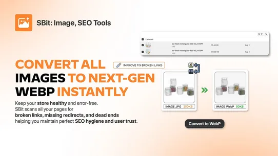 Sbit: Image SEO Booster screenshot