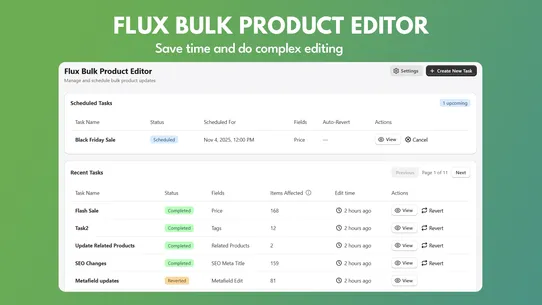 Flux Bulk Product/Price Editor screenshot
