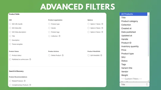 Flux Bulk Product/Price Editor screenshot
