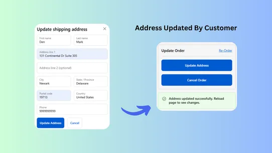ClickFlow ‑ Order Editable screenshot