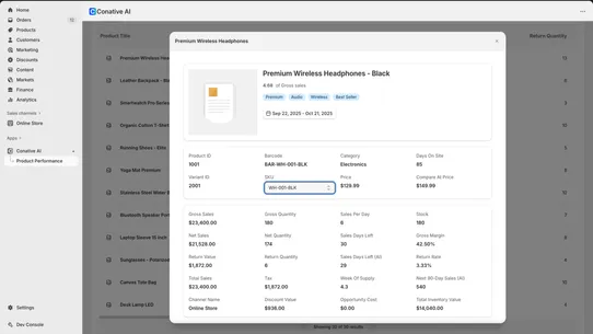 Conative AI screenshot