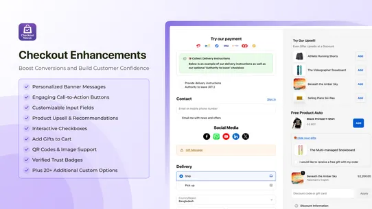 Checkout Nexus screenshot