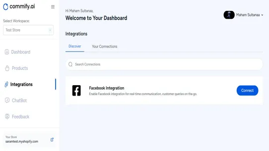 CommifyAI screenshot